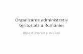 Organizarea Administrativ Teritorială a României