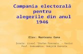 Campania Electorala Din 1946