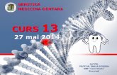 Genetica MD - Curs 13 Mai 2013