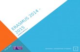 Erasmus 2014 - 2015