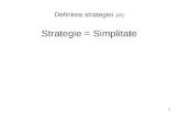 Definitie 6 Strategie Simplitate.ppt