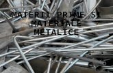 Materii Prime Și Materiale Metalice