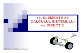 Tema 16 Elemente de Calcul Mecanism de Direcție