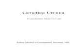 Genetica Umana - C Maximilian