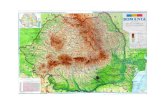 Harta Fizica Romania
