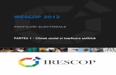 IRESCOP 2012 - I - Climat Social Şi Implicare Politică