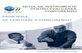 Principiile de Evaluare a Concurentei GHID OECD
