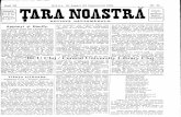 Ziar Tara Noastra 1909