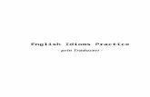 English Idioms Practice