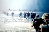 Adaptarea in Colectivul Militar