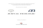 Jurnal Teologic 10 - 2011