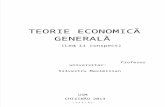 Teorie Economica Generala