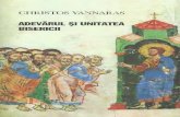 Christos Yannaras, 'Adevarul si Unitatea Bisericii', (2009)