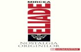 Eliade Mircea - Nostalgia Originilor (1994)