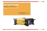 Manual Generator Curent Kipor Ig3000
