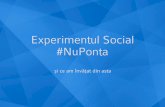 Experiment Social #NuPonta