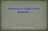 0 Introducere in Studiul Istoriei Romanilor