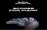 Elena Apostol - Scores for Piano (Partituri Pentru Pian)