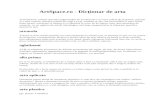 Dictionar de Arta-ARTSPACE