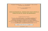 Dictionarul Ariilor Naturale Protejate Din Romania_I.marculet