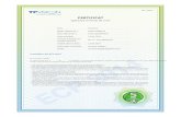 Philips TV Certificat
