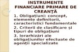 Instrumente Financiare Primare de Creanta