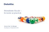 Deloitte - Stimulente Fiscale in Teorie Si Practica