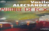 Alecsandri Vasile - Muntele de Foc (Cartea)