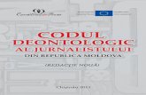 Codul Deontologic Al Jurnalistului Din Republica Moldova - 2011