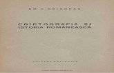 Criptografia Si Istoria Romaneasca