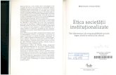 5. Etica Societatii Institutionalizate (Bogdan Diaconu)