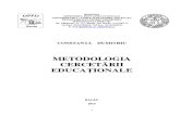 CURS_Nivel II, Metodologia Cercetarii Educationale, Dumitriu, 2013