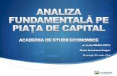 Analiza Fundamentala Pe Piata de Capital - ASE-1