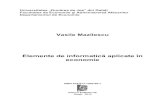 Vasile Maziliescu Elemente de Informatica Aplicata