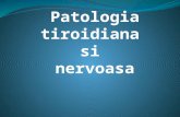Patologia tiroidiana si nervoasa