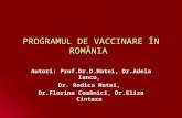 Noul Program Vaccinare in Rom