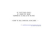 CATALOG - Carti Oftalmologie