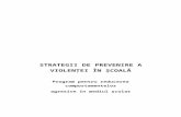 Stategii de Prevenire a Violentei, Manual