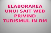 Elaborarea Unui Web Sait Privind Turismul Din Republica Moldova