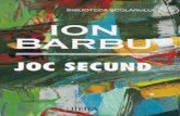 Barbu Ion - Joc Secund (Cartea)