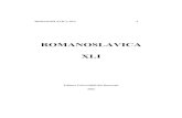 Romanoslavica XLI