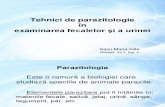 Tehnici de Parazitologie