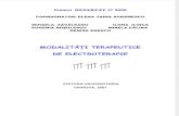 Book Romanian Modalitati Terapeutice de Electroterapie