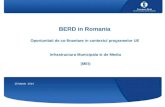 Prezentare BERD Oportunitati de Cofinantare  de la conferinta Pregatire 2014-2020. Studii de caz, Probleme, Solutii, Oportunitati
