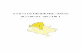 146032505 Studiu Geografie Umana Bucuresti Sector 1