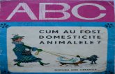 ABC-Cum Au Fost Domesticite Animalele