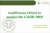 Codificarea clinică în mediul de CASE-MIX
