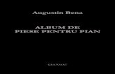Augustin Bena - Album de piese pentru pian