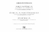 Aristoteles - Metafisica Etica a Nicomaco Politica