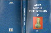 Acta Musei Tutovensis V